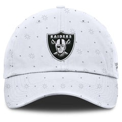 Las Vegas Raiders Women's Neutral Zone Adjustable Hat - White for sale