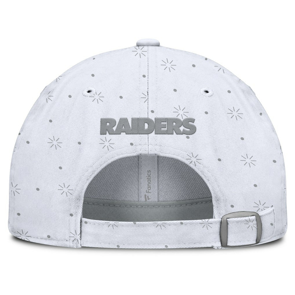 Las Vegas Raiders Women's Neutral Zone Adjustable Hat - White for sale