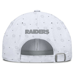 Las Vegas Raiders Women's Neutral Zone Adjustable Hat - White for sale