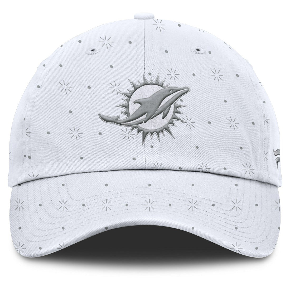 Miami Dolphins Women's Neutral Zone Adjustable Hat - White online