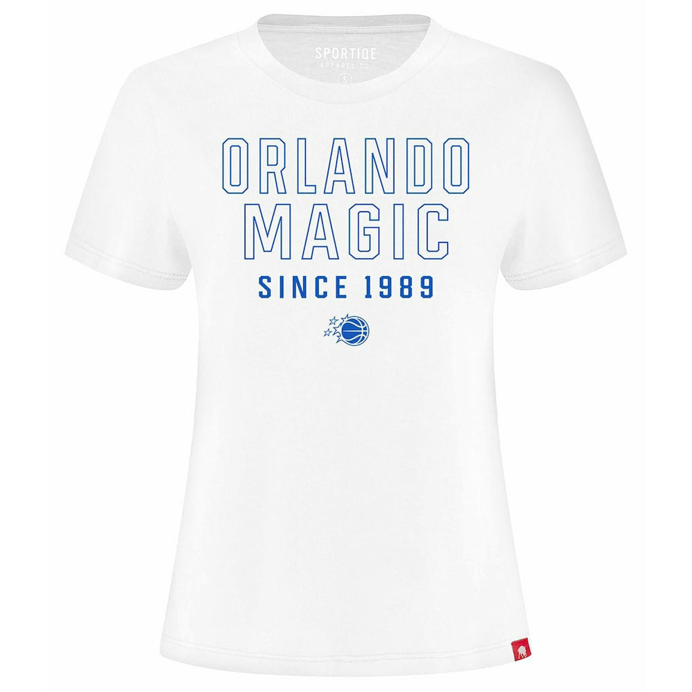 Orlando Magic Sportiqe Women's Arcadia Premium T-Shirt - White online