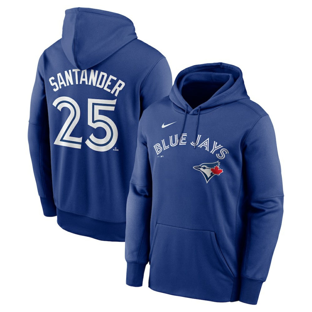 Anthony Santander Toronto Blue Jays Name & Number Performance Pullover Hoodie Royal