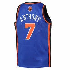 Carmelo Anthony New York Knicks Youth 2010/11 Hardwood Classics Swingman Jersey - Blue for sale