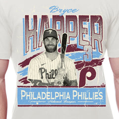 Bryce Harper Philadelphia Phillies Batter Up T-Shirt Cream
