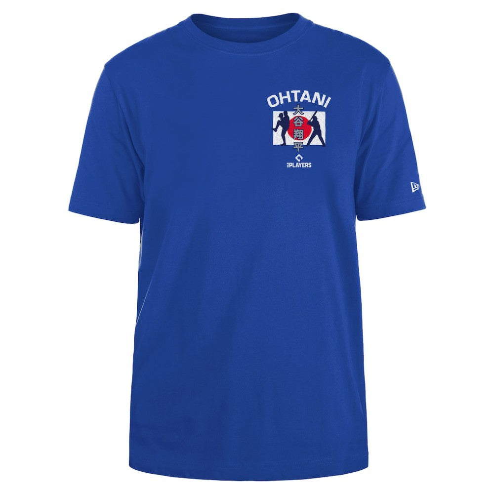 Shohei Ohtani Los Angeles Dodgers Japan Flag T-Shirt Royal
