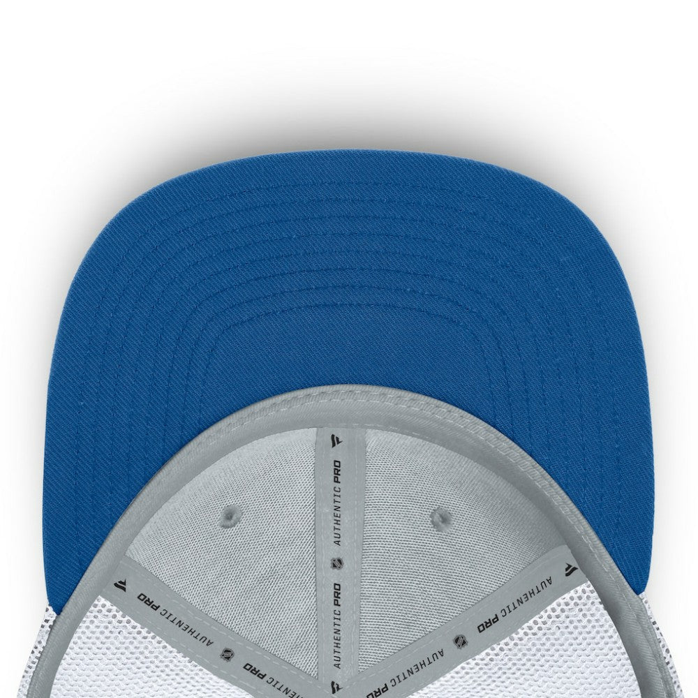 New York Rangers Fanatics Centennial Authentic Pro Structured Trucker Adjustable Hat - Blue/White Hats