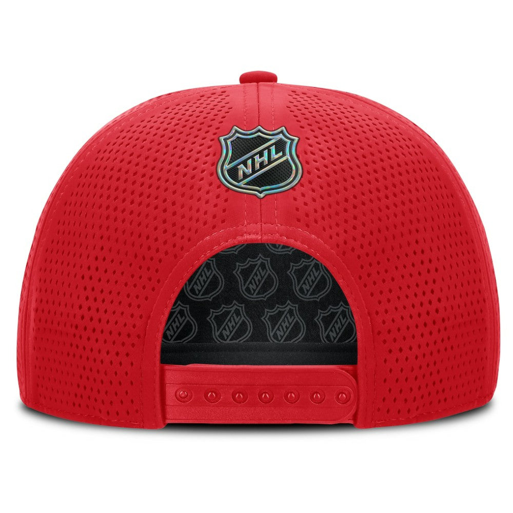 Chicago Blackhawks Fanatics Centennial Pinched Front Adjustable Hat - Red Hats
