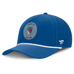New York Rangers Fanatics Centennial Authentic Pro Pinched Front Adjustable Hat - Blue Hats