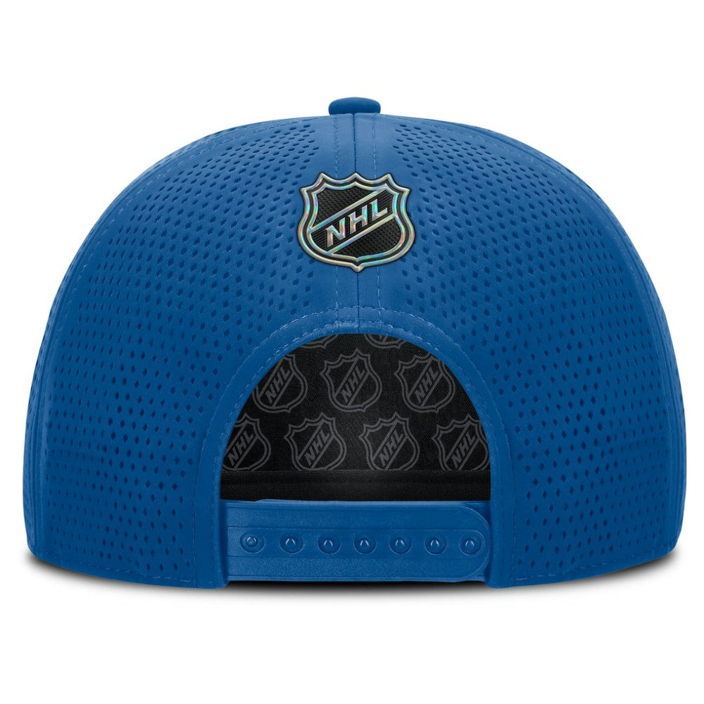 New York Rangers Fanatics Centennial Authentic Pro Pinched Front Adjustable Hat - Blue Hats