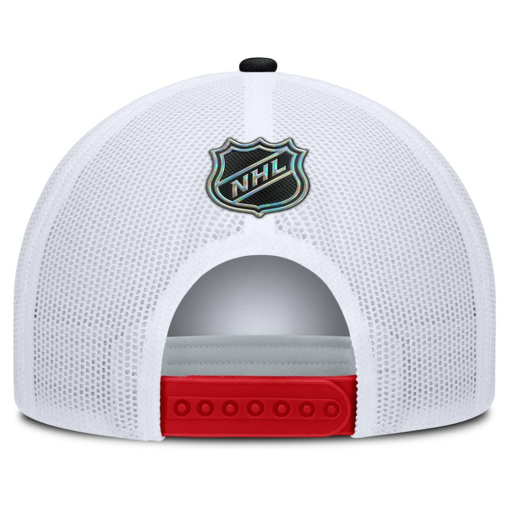 Chicago Blackhawks Fanatics Centennial Foam Front Adjustable Trucker Hat - Red/White Hats