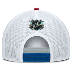 New York Rangers Fanatics Centennial Authentic Pro Foam Front Adjustable Trucker Hat - Blue/White Hats