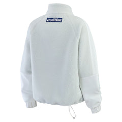 Tampa Bay Lightning WEAR by Erin Andrews Women's Polar Fleece Quarter-Zip Jacket - Gray Jackets