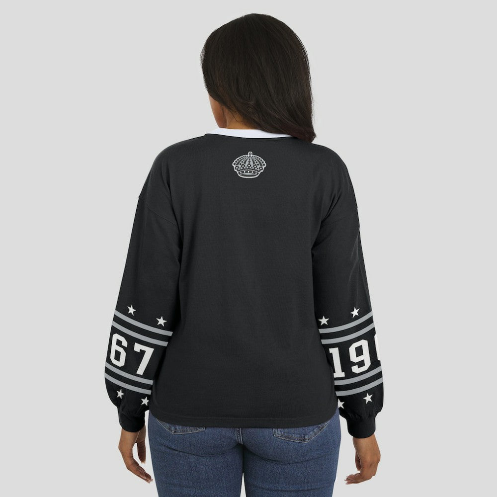 Los Angeles Kings WEAR by Erin Andrews Women's Long-Sleeve Sport T-Shirt - Black T-shirts