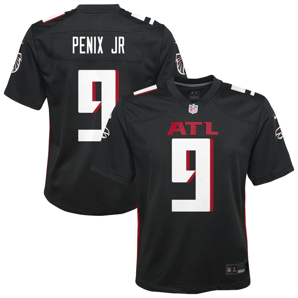 Michael Penix Jr. Atlanta Falcons Youth Team Game Jersey - Black outlet