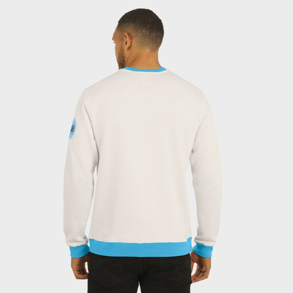 Utah Hockey Club Darius Rucker Collection by Fanatics Colorblock Pullover Sweatshirt - Cream Sweatshirts