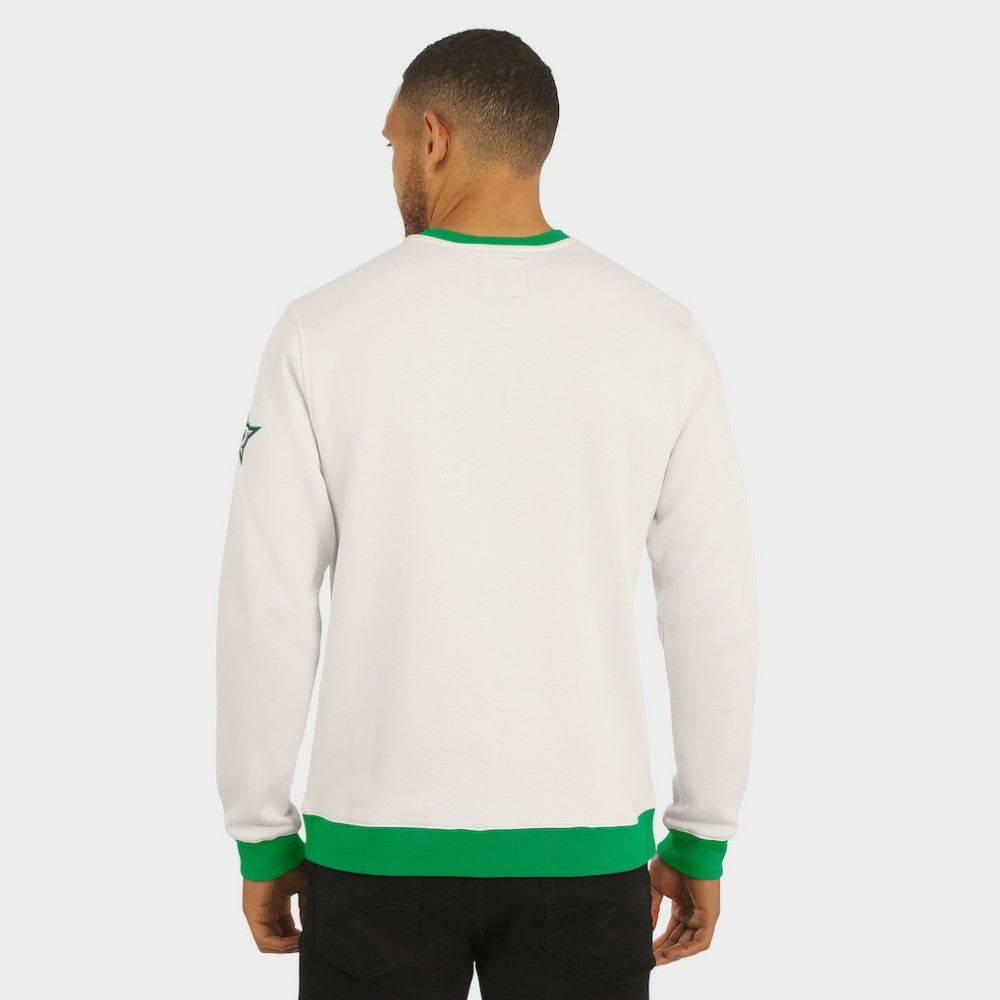 Dallas Stars Darius Rucker Collection by Fanatics Colorblock Pullover Sweatshirt - Cream Sweatshirts