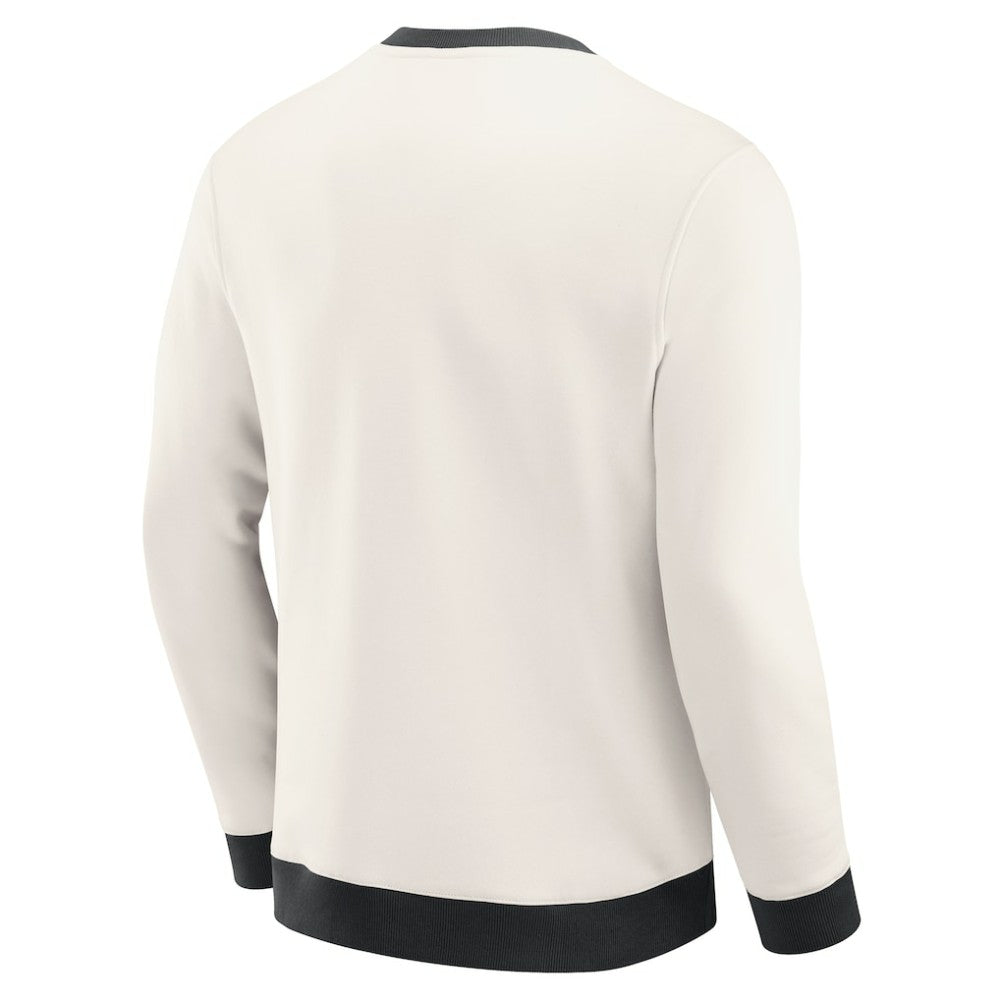 Los Angeles Kings Darius Rucker Collection by Fanatics Colorblock Pullover Sweatshirt - Cream Sweatshirts