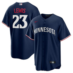 Royce Lewis Minnesota Twins Alternate 2 Replica Jersey Navy