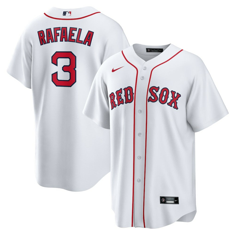 Ceddanne Rafaela Boston Red Sox Home Replica Jersey White