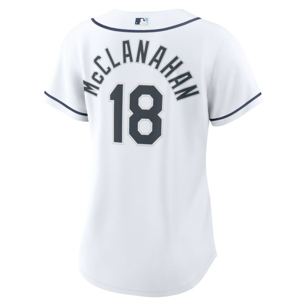 Shane McClanahan Tampa Bay Rays Women's Home Replica Jersey White