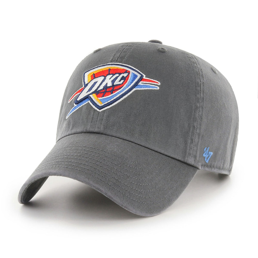 Oklahoma City Thunder '47 Core Logo Clean Up Adjustable Hat - Charcoal online