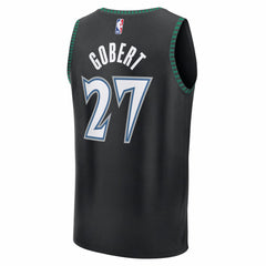 Rudy Gobert Minnesota Timberwolves Fastbreak Jersey - Classic Edition - Black shop