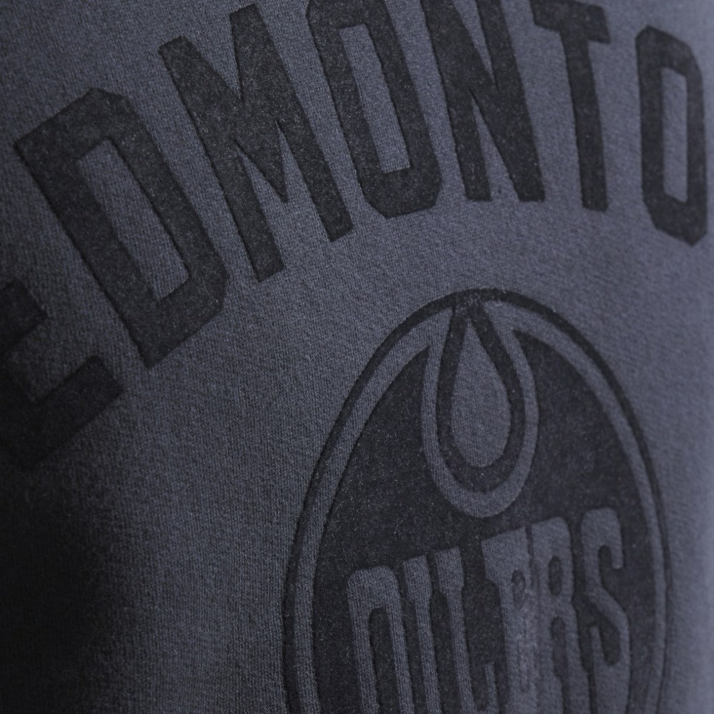 Edmonton Oilers Todd Snyder by Fanatics Relaxed Canadian Fleece Crew - Black
