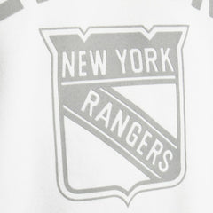 New York Rangers Todd Snyder by Fanatics Relaxed Canadian Fleece Crew - White