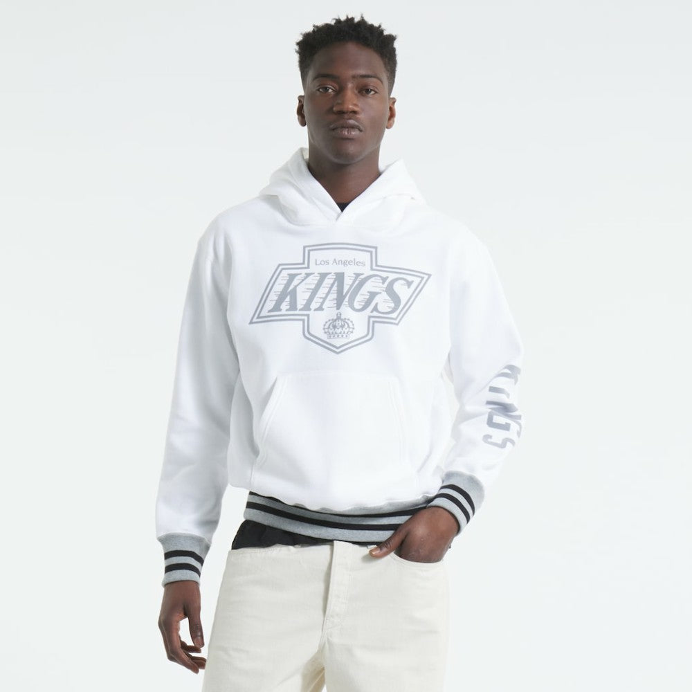 Los Angeles Kings Todd Snyder by Fanatics Relaxed Canadian Fleece Hoodie - White Hoodies
