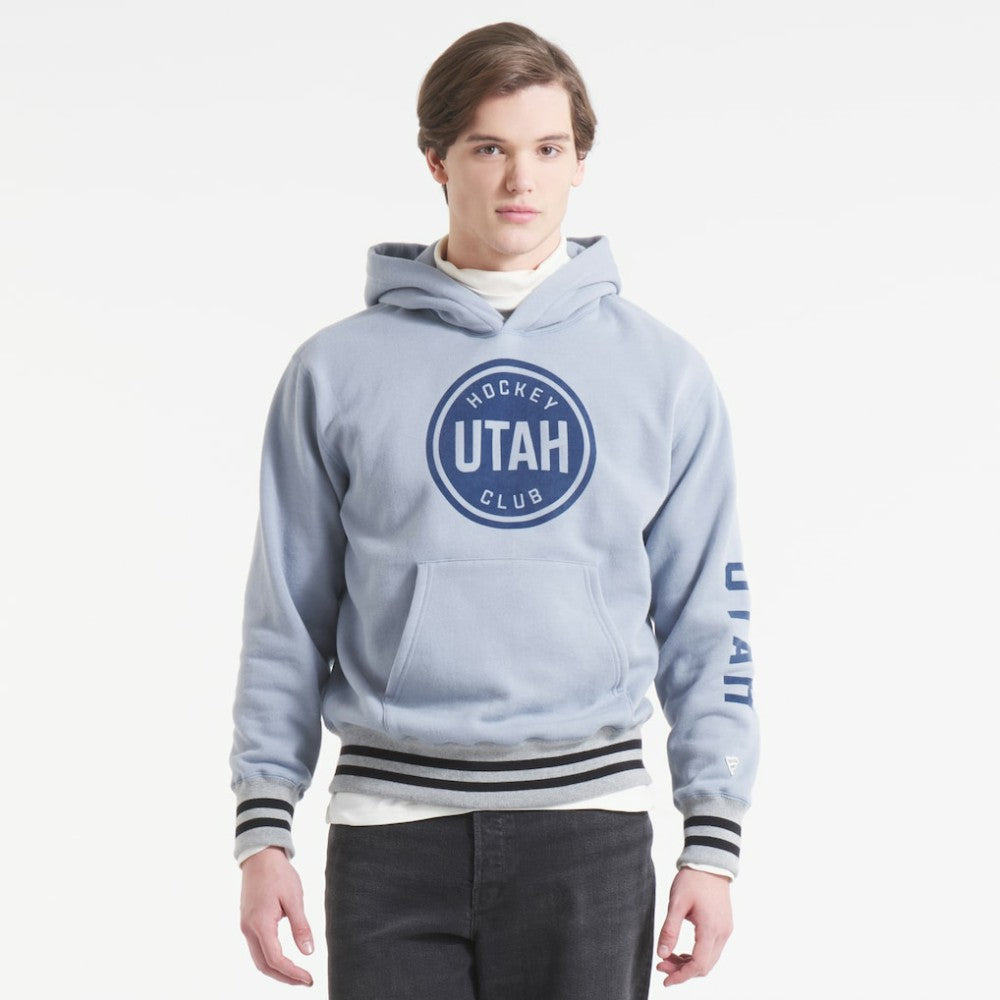 Utah Mammoth Todd Snyder by Fanatics Relaxed Canadian Fleece Hoodie - Gray Hoodies
