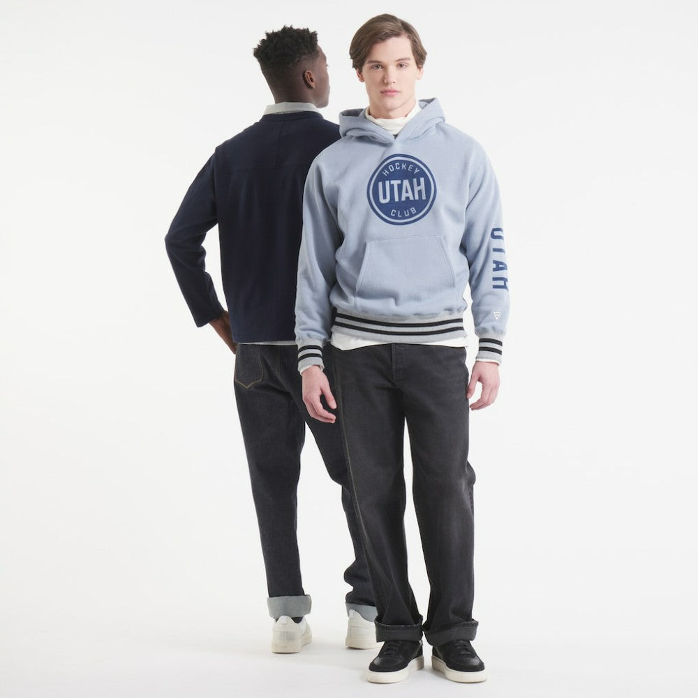 Utah Mammoth Todd Snyder by Fanatics Relaxed Canadian Fleece Hoodie - Gray Hoodies