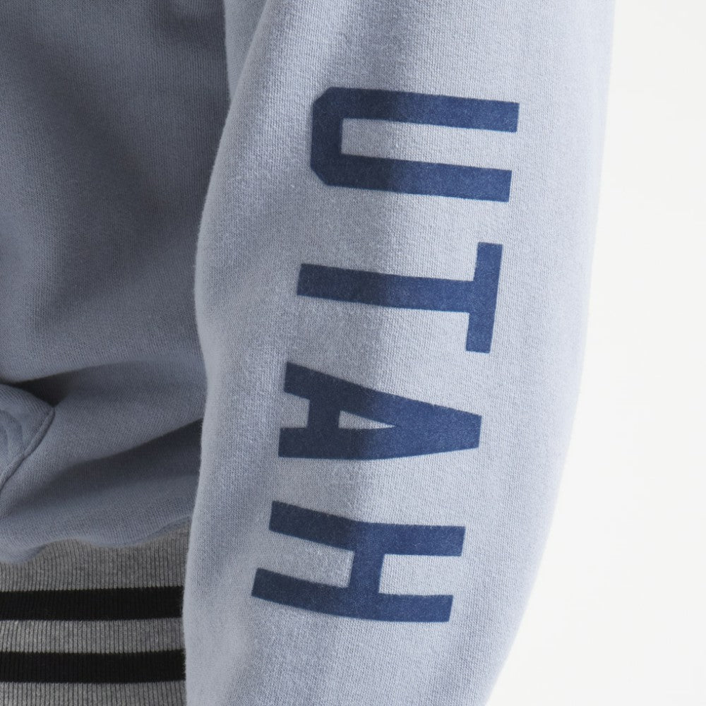 Utah Mammoth Todd Snyder by Fanatics Relaxed Canadian Fleece Hoodie - Gray Hoodies