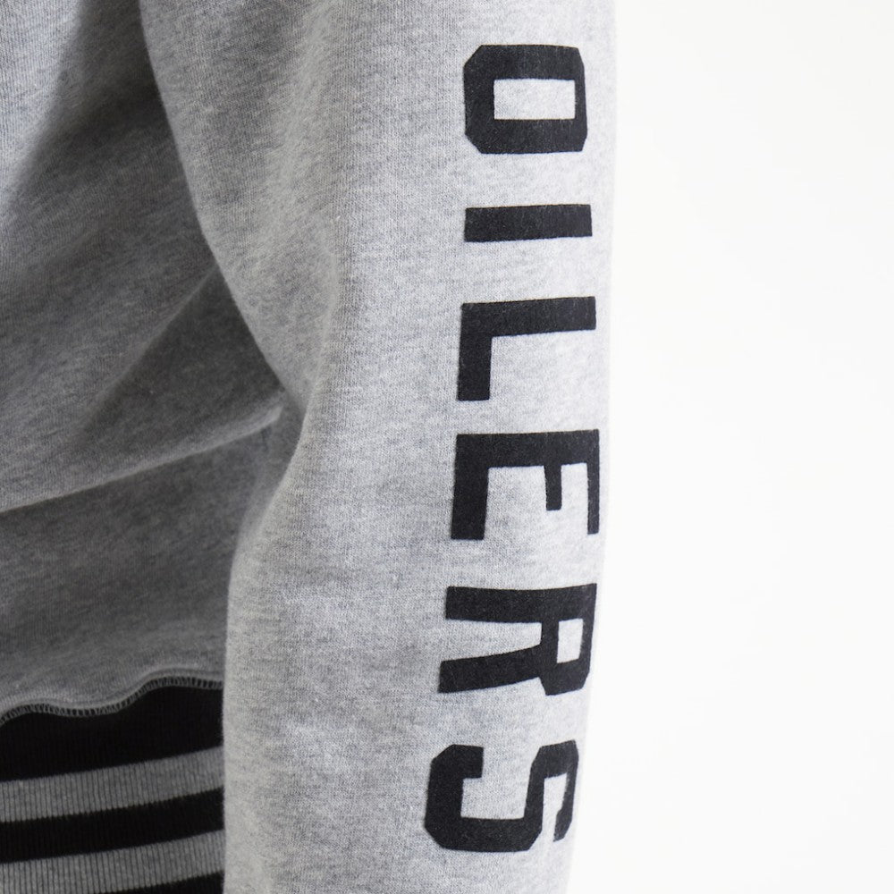 Edmonton Oilers Todd Snyder by Fanatics Relaxed Canadian Fleece Hoodie - Athletic Heather Gray Hoodies