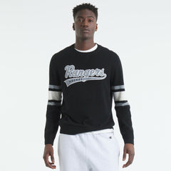 New York Rangers Todd Snyder by Fanatics Cashmere Crew Sweater - Black