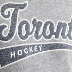 Toronto Maple Leafs Todd Snyder by Fanatics Cashmere Crew Sweater - Athletic Heather Gray