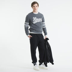 Los Angeles Kings Todd Snyder by Fanatics Cashmere Crew Sweater - Heather Gray