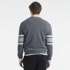 Los Angeles Kings Todd Snyder by Fanatics Cashmere Crew Sweater - Heather Gray