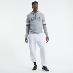 Los Angeles Kings Todd Snyder by Fanatics Cashmere Hooded Sweater - Athletic Heather Gray
