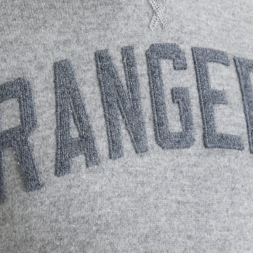 New York Rangers Todd Snyder by Fanatics Cashmere Hooded Sweater - Athletic Heather Gray