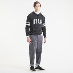 Utah Mammoth Todd Snyder by Fanatics Cashmere Hooded Sweater - Heather Black