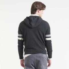 Utah Mammoth Todd Snyder by Fanatics Cashmere Hooded Sweater - Heather Black