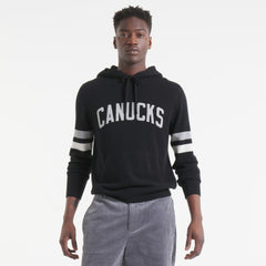 Vancouver Canucks Todd Snyder by Fanatics Cashmere Hooded Sweater - Black
