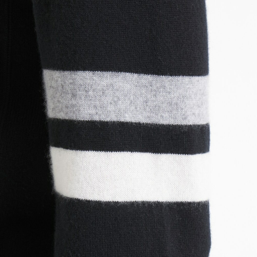 Vancouver Canucks Todd Snyder by Fanatics Cashmere Hooded Sweater - Black