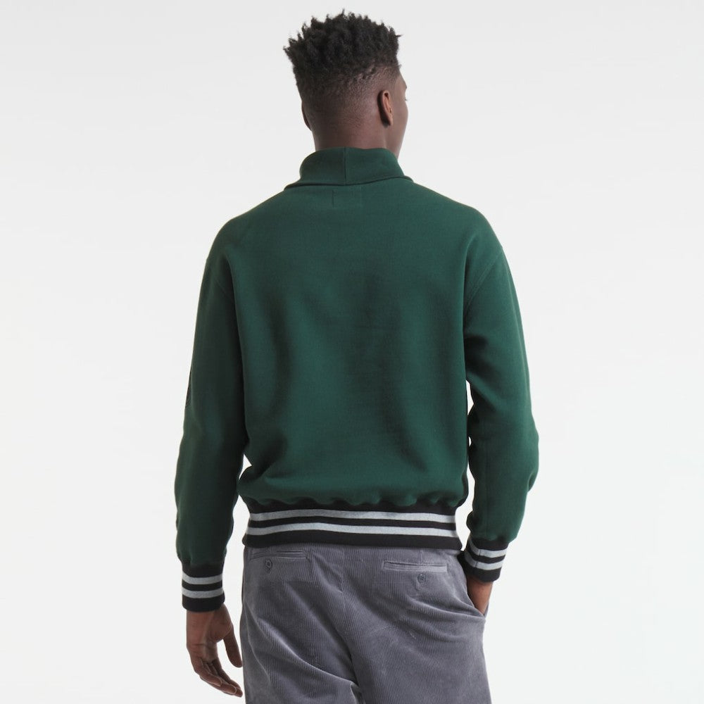 Vancouver Canucks Todd Snyder by Fanatics Relaxed Canadian Fleece Turtleneck - Dark Green