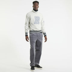 New York Rangers Todd Snyder by Fanatics Relaxed Canadian Fleece Turtleneck - Heather Gray