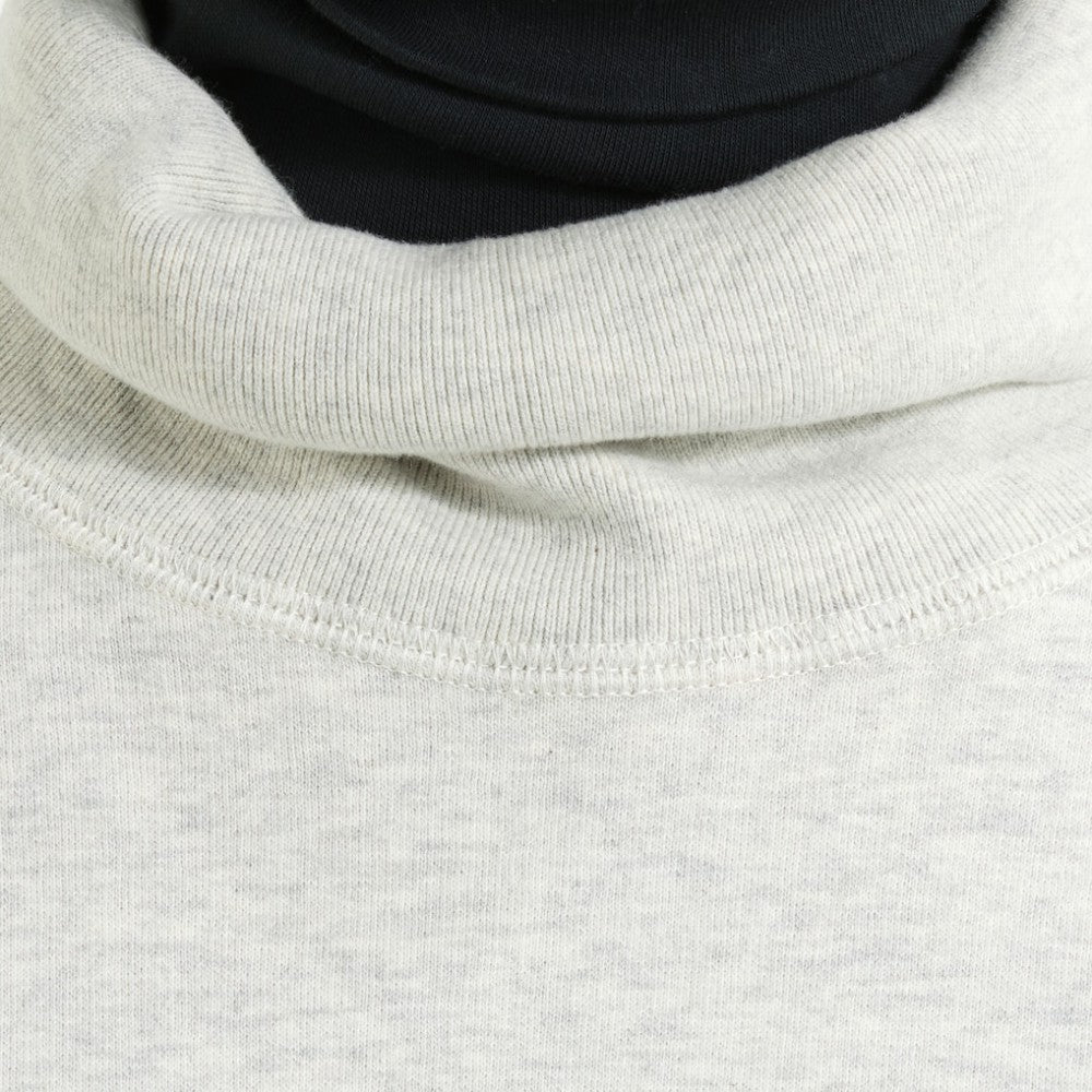 New York Rangers Todd Snyder by Fanatics Relaxed Canadian Fleece Turtleneck - Heather Gray