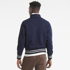 Edmonton Oilers Todd Snyder by Fanatics Relaxed Canadian Fleece Turtleneck - Navy