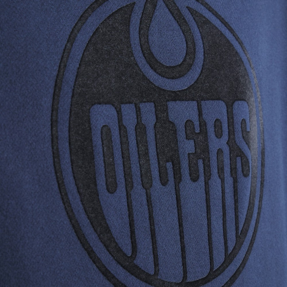 Edmonton Oilers Todd Snyder by Fanatics Relaxed Canadian Fleece Turtleneck - Navy