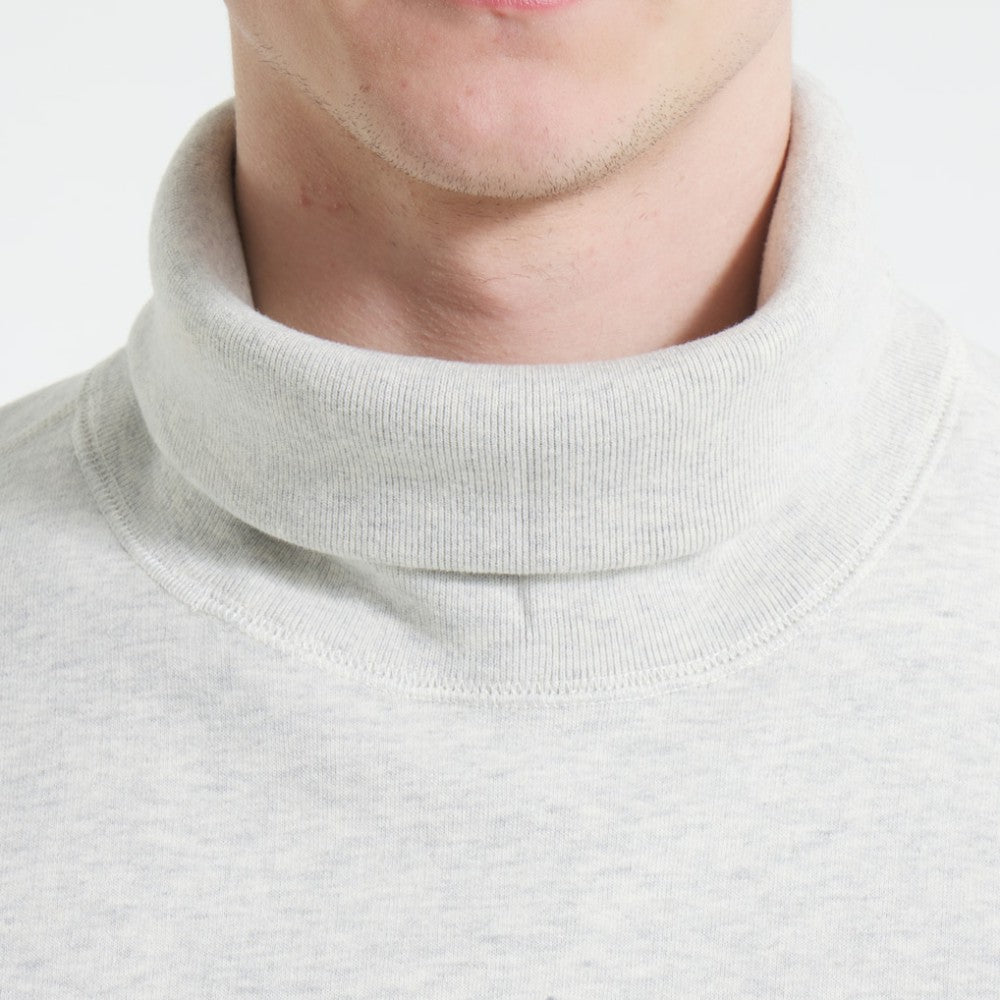 Toronto Maple Leafs Todd Snyder by Fanatics Relaxed Canadian Fleece Turtleneck - Heather Gray
