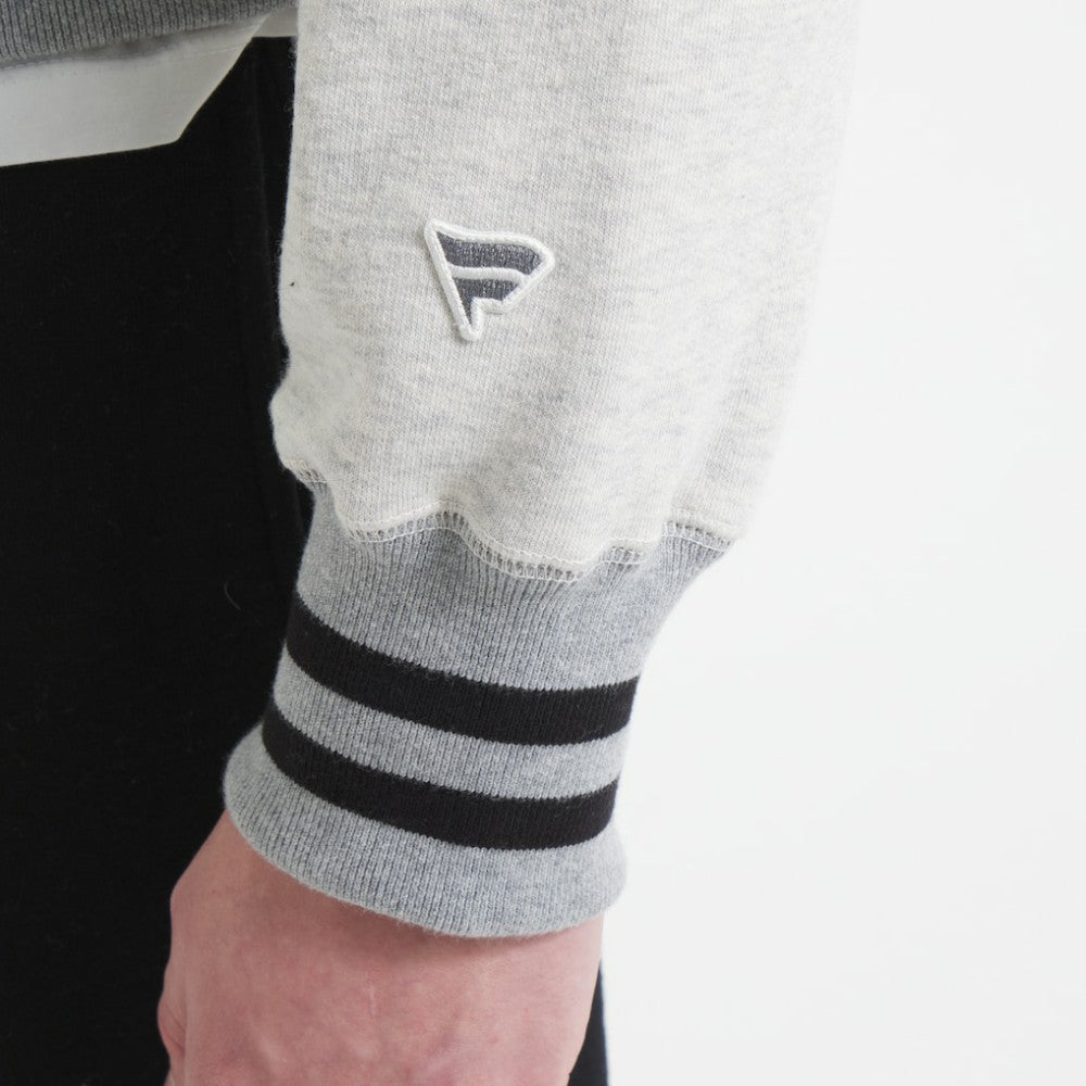 Toronto Maple Leafs Todd Snyder by Fanatics Relaxed Canadian Fleece Turtleneck - Heather Gray
